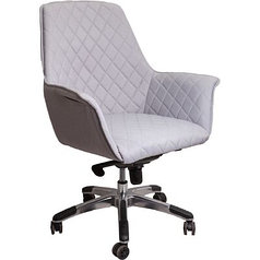 Кресло офисное Melody (Серый) Ткань