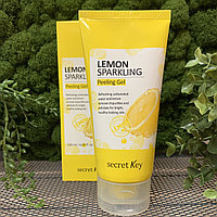 Пилинг-гель для лица с экстрактом лимона Secret Key Lemon Sparkling Peeling Gel, 120 мл