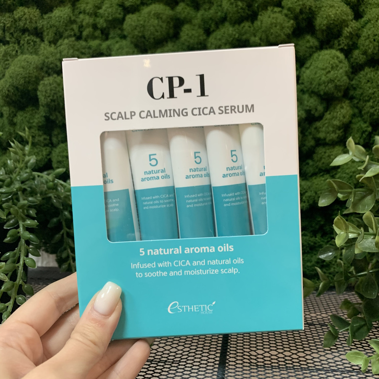 Успокаивающая сыворотка с центеллой для кожи головы Esthetic House CP-1 Scalp Calming Cica Serum, 5х20 мл - фото 1 - id-p135596964