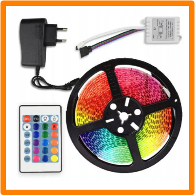 Светодиодная лента RGB LED STRIP 5 м - фото 1 - id-p135605699