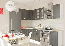 Угловая кухня Бостон 32 - 1,5×1,3 м -  акация белая/акация (варианты цвета и комбинаций) фабрика Интермебель, фото 2