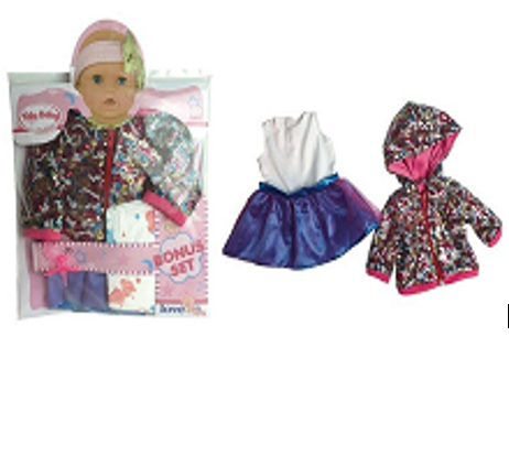 Набор одежды для куклы "Yale baby" ростом до 46 см, арт.BLC208B