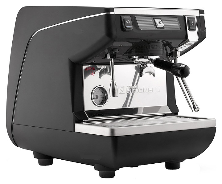 Кофемашина Simonelli Appia Life 1Gr S черный + высокая группа