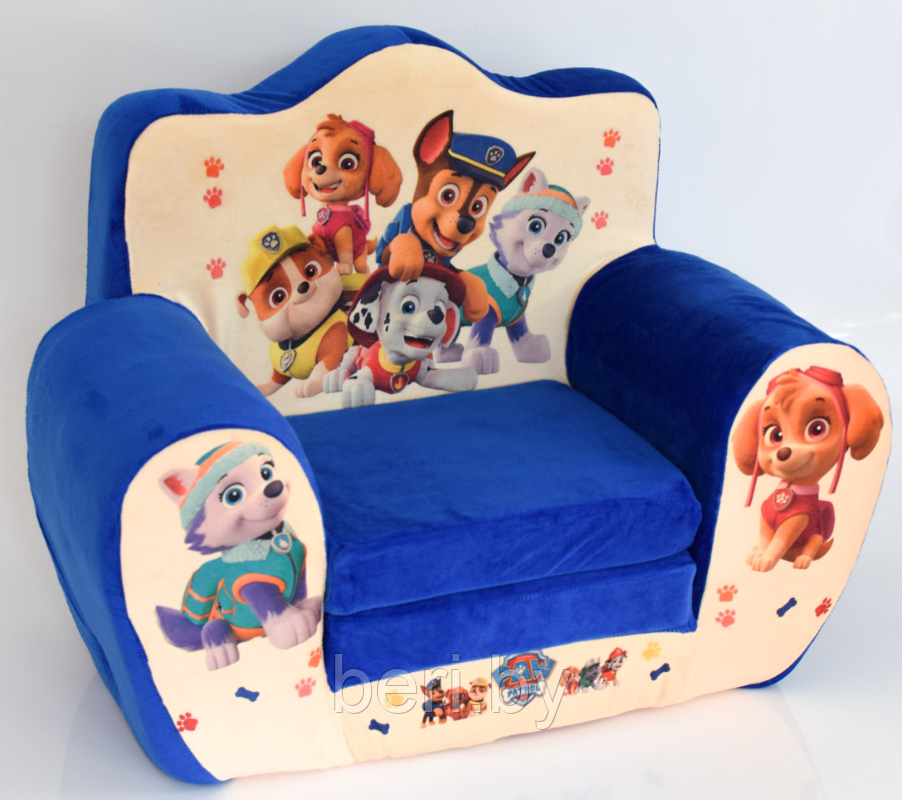 Детское кресло мягкое раскладное "Тачки", кресло-кровать, раскладушка детская, разные цвета - фото 5 - id-p135625597
