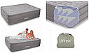 Надувная ортопедическая двуспальная кровать Intex 66958  152х203х46 см с элекронасосом, Интекс, фото 4