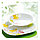 G2104 Столовый сервиз Luminarc Crazy Flowers, 46 предметов, 6 персон, набор тарелок, фото 4