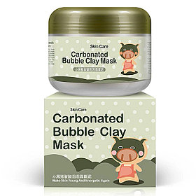 Питательная коллагеновая маска BIOAQUA Carbonated Bubble Clay Mask с кислородом 100 гр