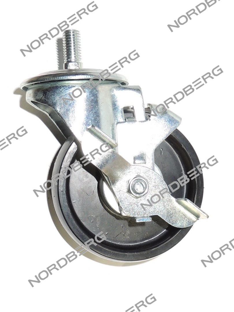 Колесо с тормозом N3S2#Wheel (with brake) для домкрата NORDBERG N3S2