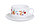 N7997 Столовый сервиз Luminarc Diwali Florentina, 46 предметов, 6 персон, набор тарелок, фото 5