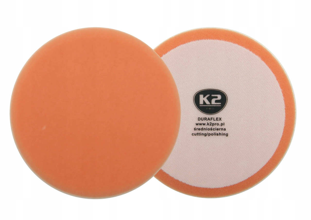 DURAFLEX MEDIUM - Полировальный круг средней жесткости | K2 | оранжевый 150мм - фото 2 - id-p135067934