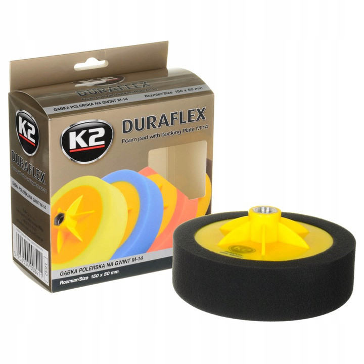 DURAFLEX FINISHING - Полировальный круг финишный | K2 | черный 150мм - фото 5 - id-p135067885