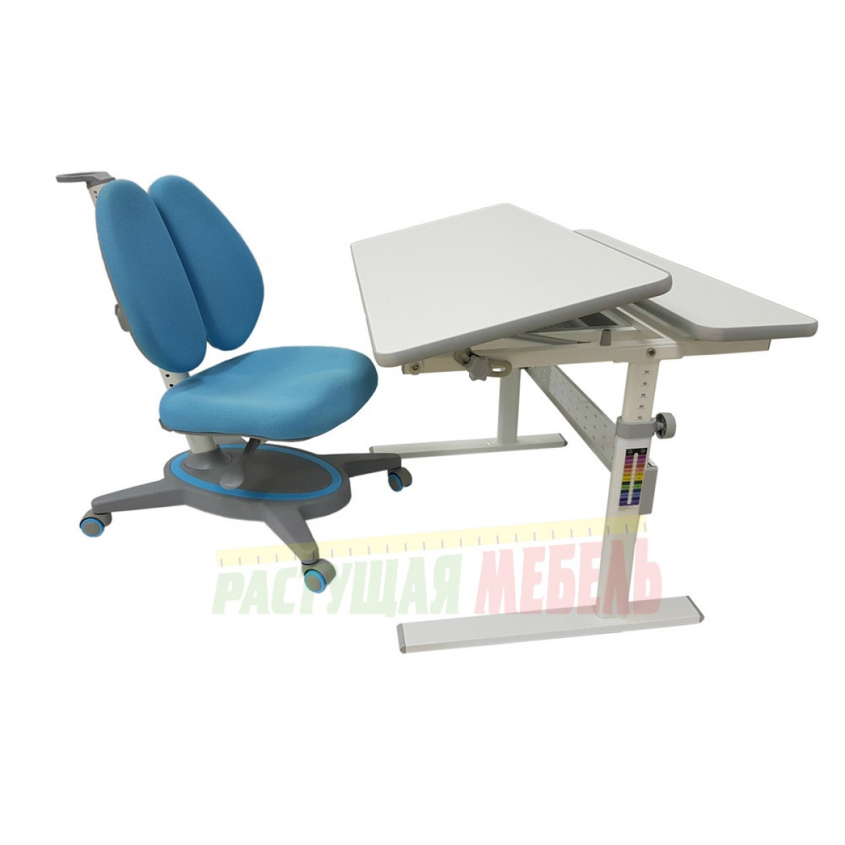 Комплект детской растущей мебели "парта и стул" Picasso E201- Smart DUO MC204 - фото 1 - id-p135661473