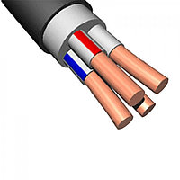 Кабель ВВГ-П 4х6,0 - 0,66
