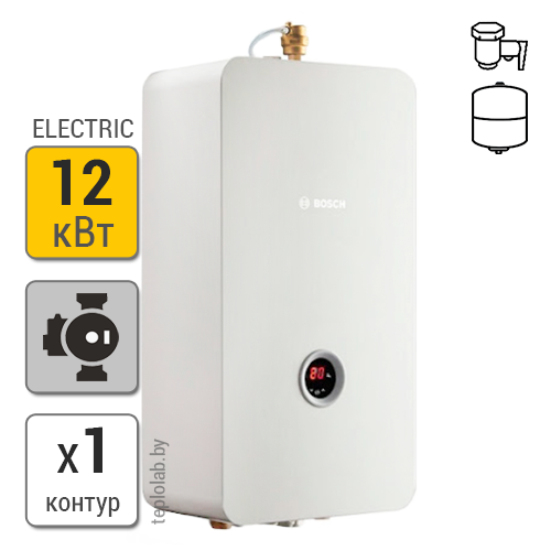 Котел электрический Bosch Tronic Heat 3500 12 кВт, 220/380 В