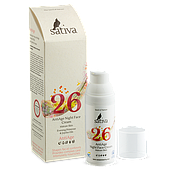 Крем для лица anti age ночной №26 для зрелой кожи, 50 мл, (Sativa)