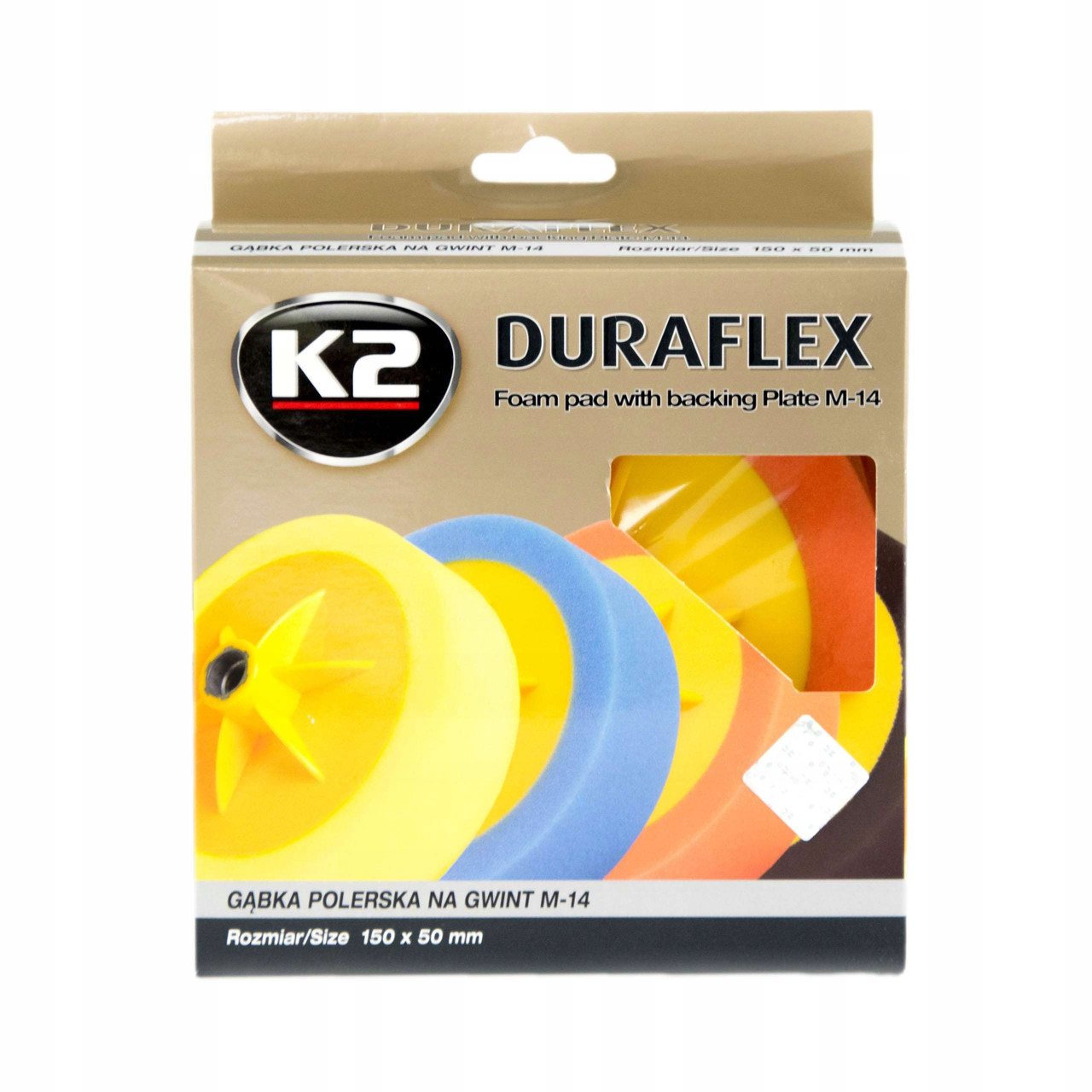 DURAFLEX MEDIUM - Полировальный круг средней жесткости | K2 | оранжевый 150мм - фото 4 - id-p135067889