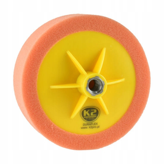 DURAFLEX MEDIUM - Полировальный круг средней жесткости | K2 | оранжевый 150мм - фото 2 - id-p135067889