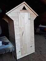 Туалет дачный деревянный "Столбик Люкс №2"