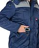 Костюм СИРИУС-ПРОФЕССИОНАЛ куртка, п/к, синий с серым, фото 2