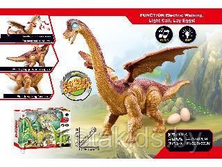 Интерактивная игрушка Динозавр с крыльями, ходит, несет яйца (свет, звук), арт. 815A - фото 2 - id-p135705194