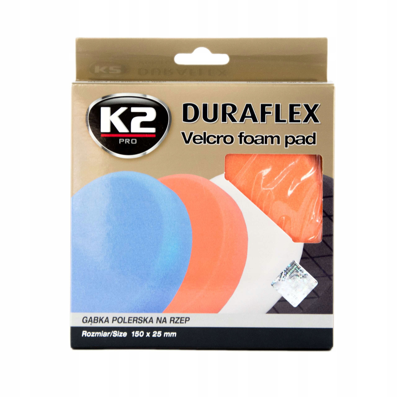 DURAFLEX MEDIUM - Полировальный круг средней жесткости | K2 | оранжевый 150мм - фото 4 - id-p135067934