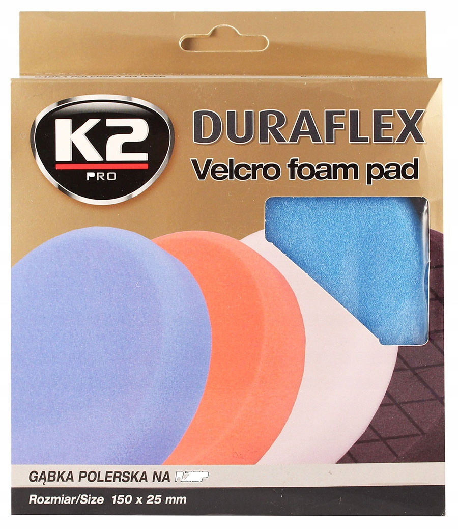 DURAFLEX HARD - Полировальный круг, жесткий | K2 | голубой 150мм - фото 4 - id-p135067937