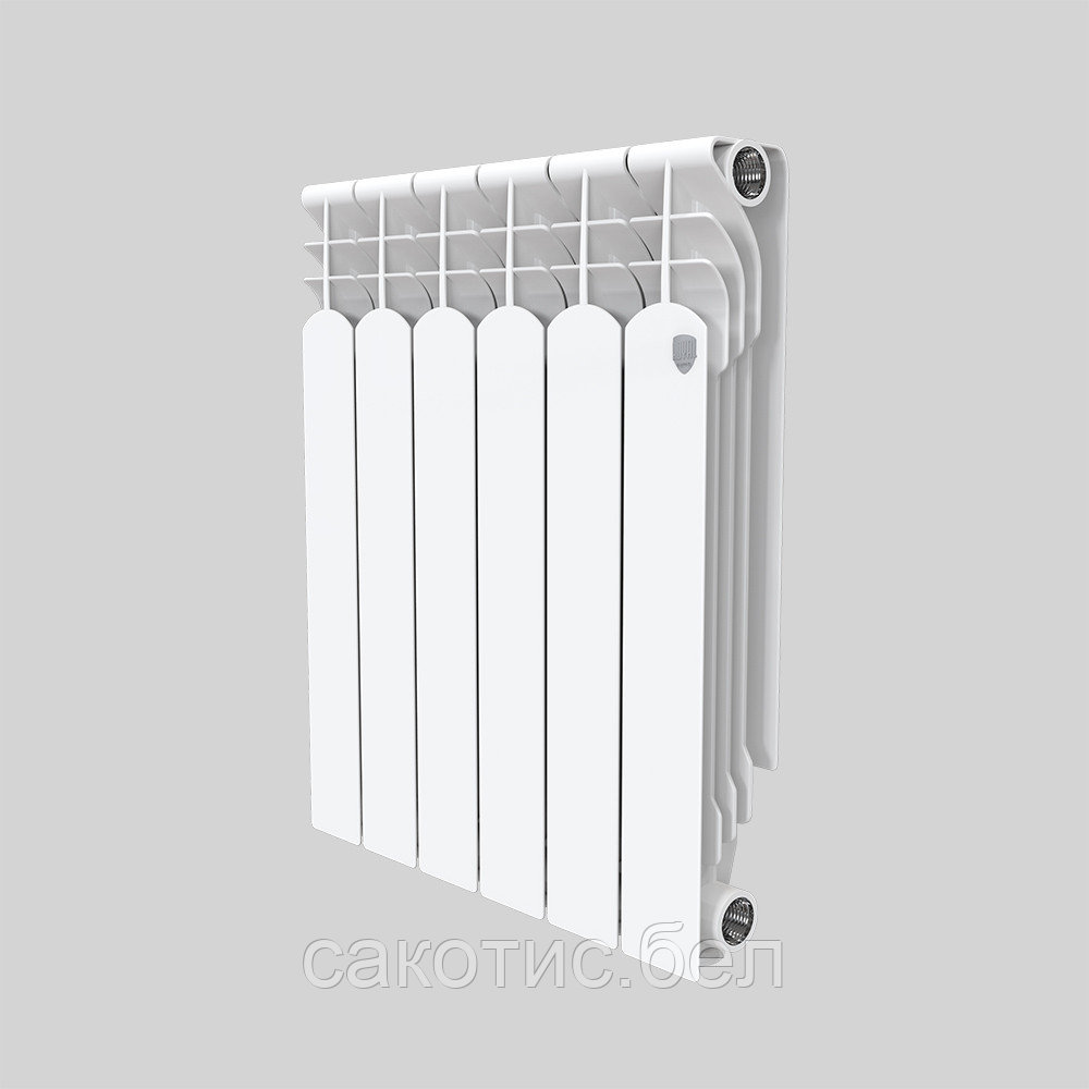Радиатор биметаллический Royal Thermo MONOBLOCK B 500 - 6 секц.