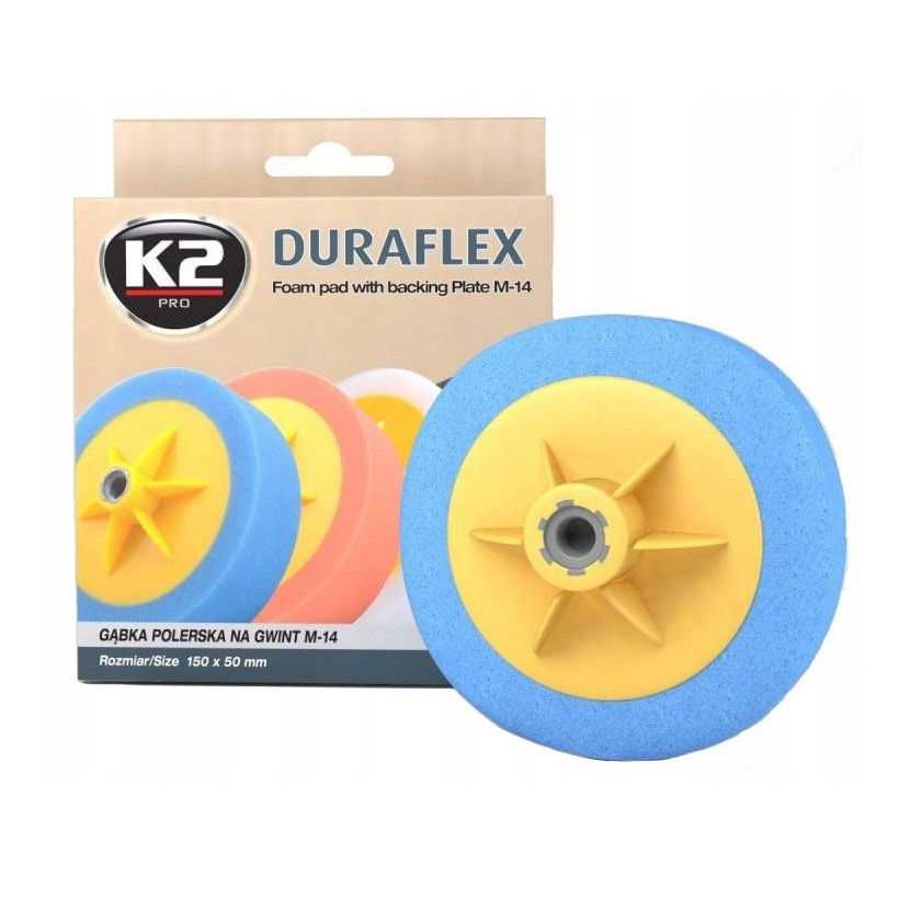 DURAFLEX HARD - Полировальный круг, жесткий | K2 | голубой 150мм - фото 1 - id-p135067933