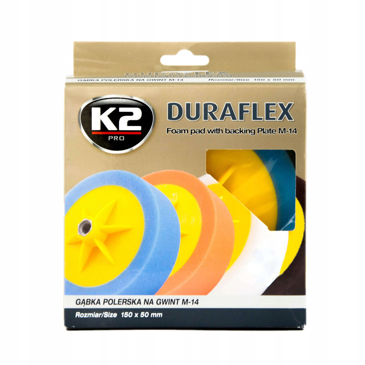 DURAFLEX HARD - Полировальный круг, жесткий | K2 | голубой 150мм - фото 4 - id-p135067933