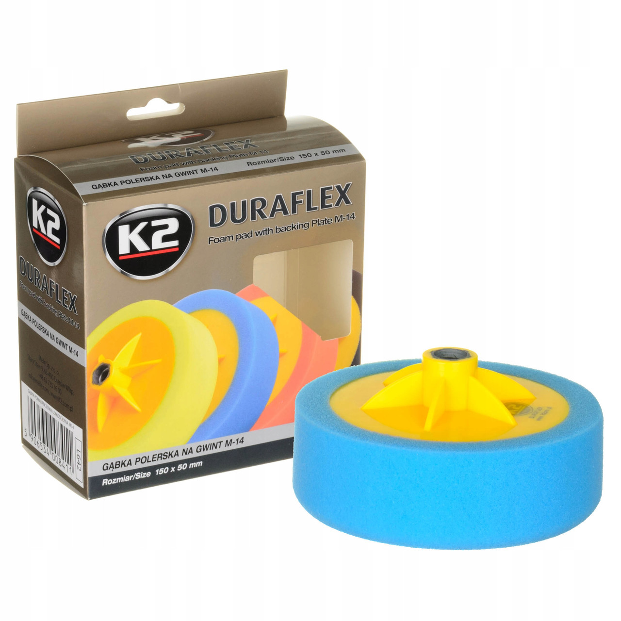 DURAFLEX HARD - Полировальный круг, жесткий | K2 | голубой 150мм - фото 5 - id-p135067933