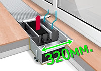 Конвектор внутрипольный Mohlenhoff (Меленхоф) серия WSK 320-90-1500 естественная конвекция