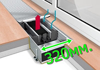 Конвектор внутрипольный Mohlenhoff (Меленхоф) серия WSK 320-90-2250 естественная конвекция