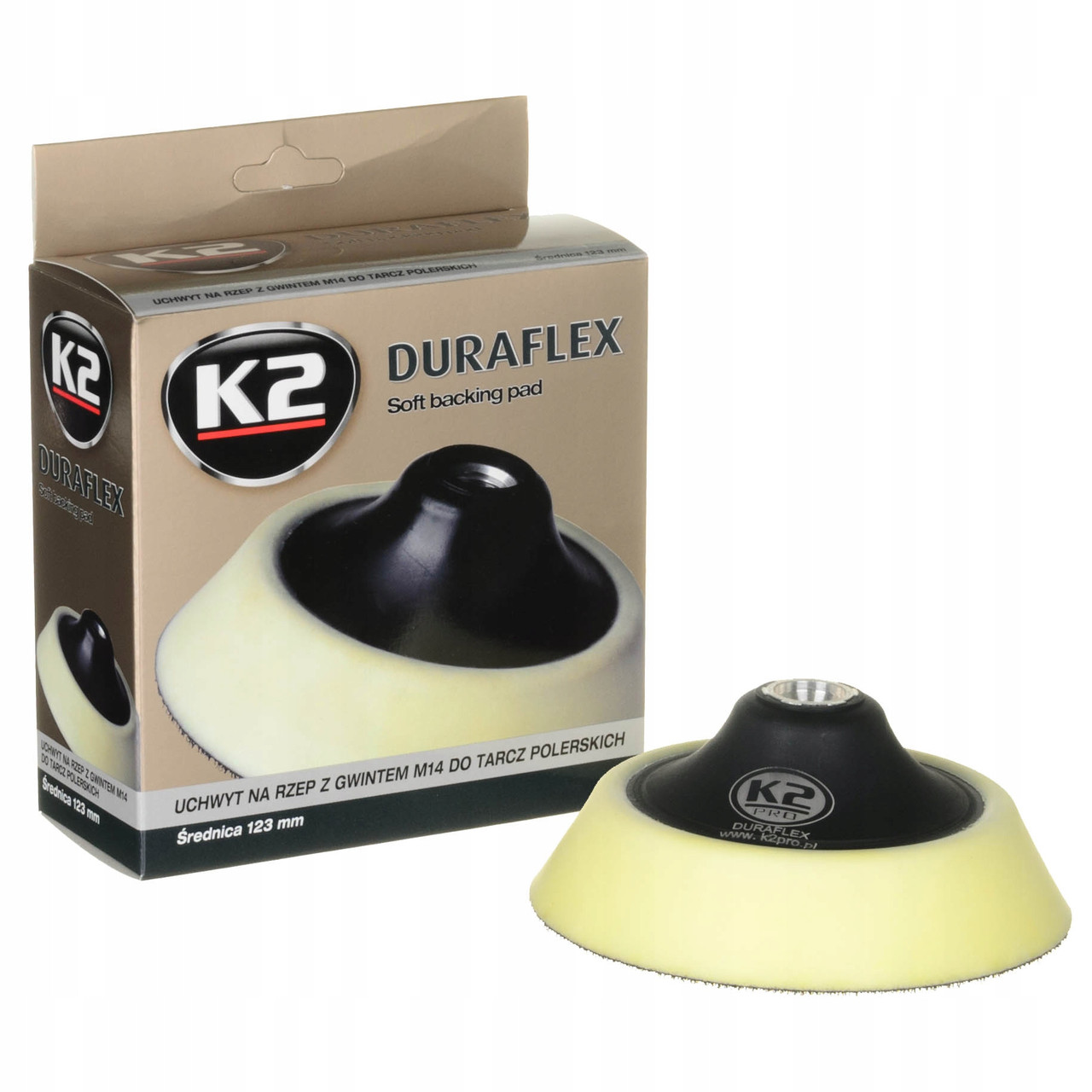 DURAFLEX Soft backing pad М14 - Держатель для полировальных кругов | K2 - фото 6 - id-p135067898