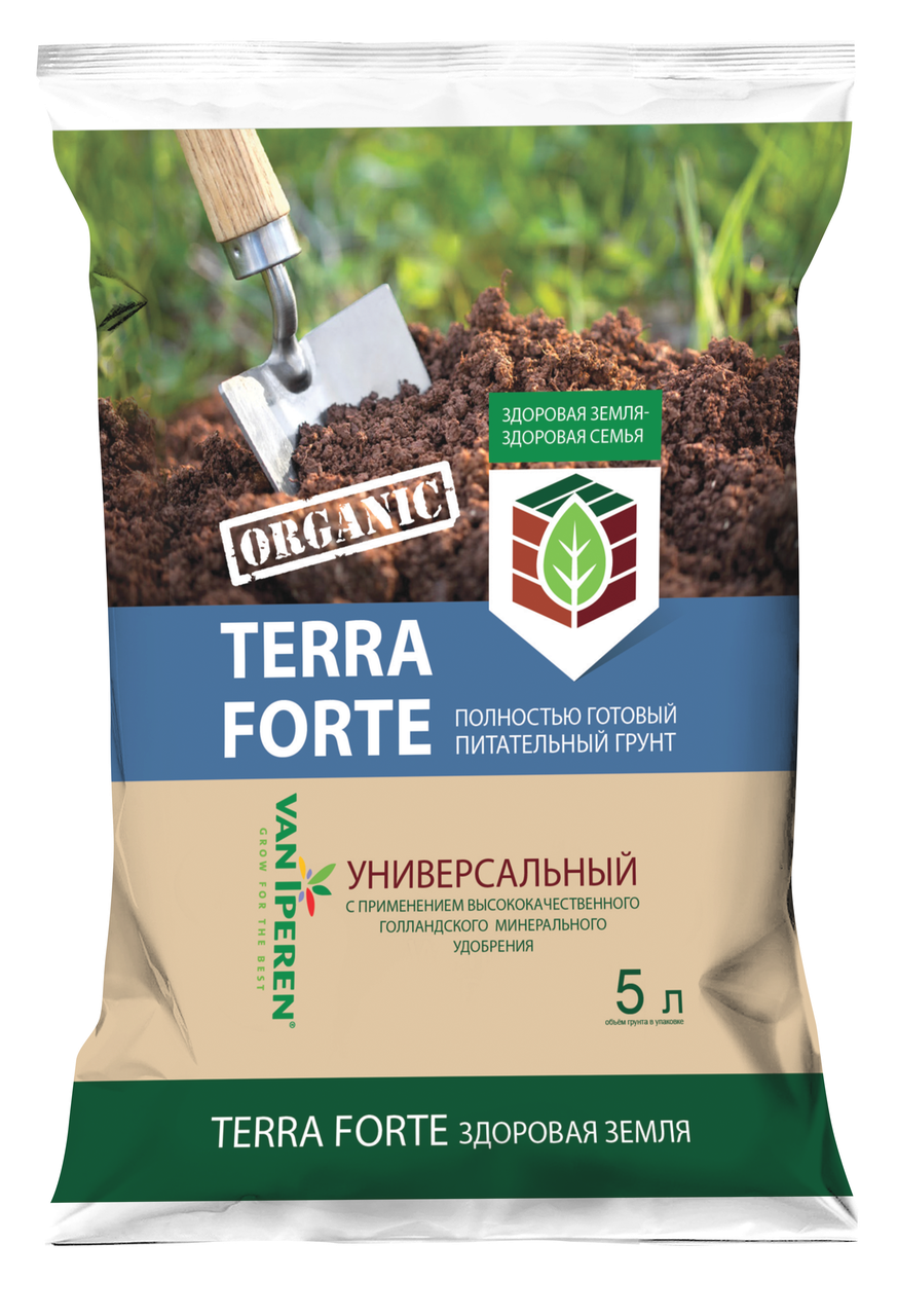 Питательный грунт Terra Forte Здоровая Земля Универсальный, 5 л