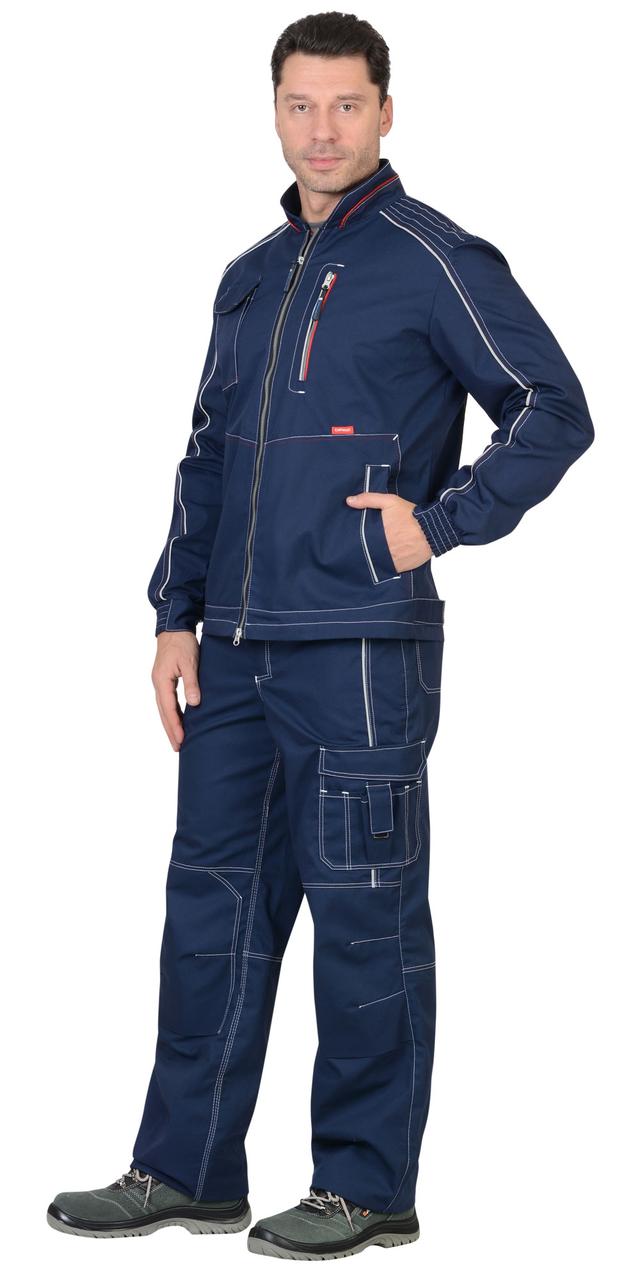 Куртка "СИРИУС-АЛЕКС" летняя мужская темно-синяя - фото 4 - id-p127416211