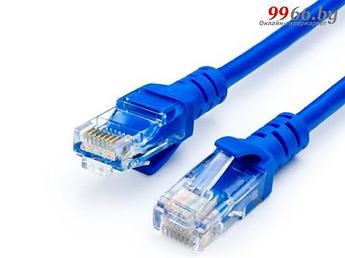 Сетевой кабель ATcom RJ45 cat.5e UTP 30m Blue АТ9173