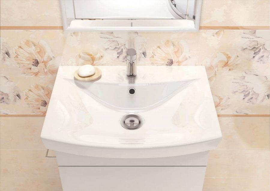 Раковина для ванной Cersanit Carina 55 универсальная - фото 5 - id-p135760095