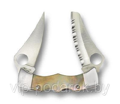 Многофункциональный складной нож Micro Dyad Black Pearl - фото 1 - id-p135760590