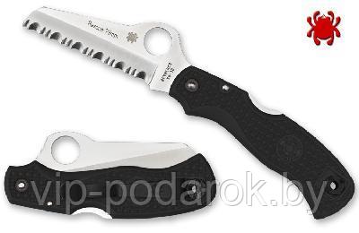Складной нож Spyderco Para-Military 2 Black Blade - фото 1 - id-p135760602