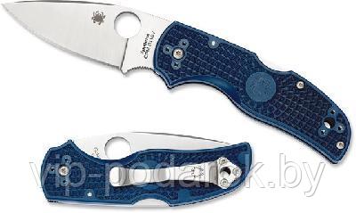 Складной нож Spyderco Native 5 Dark Blue FRN - фото 1 - id-p135760695