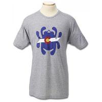 Футболка Spyderco T-Shirt Grey Men s Colorado Bug