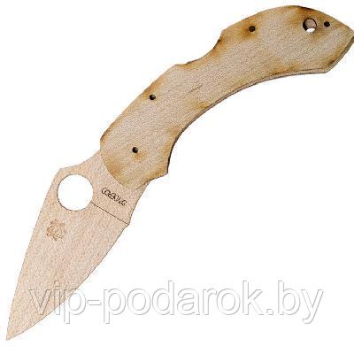 Нож сувенирный Spyderco Wooden Kit Dragonfly WDKIT1 - фото 1 - id-p135761265