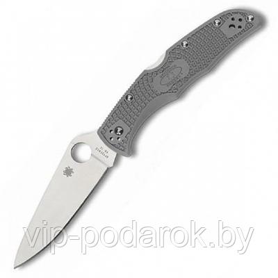 Складной нож Spyderco Endura Flat Ground Grey C10FPGY - фото 1 - id-p135761268