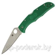 Складной нож Spyderco Endura Flat Ground Green C10FPGR