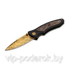 Нож складной Boker Tirpitz-Damascus Gold BK110194DAM