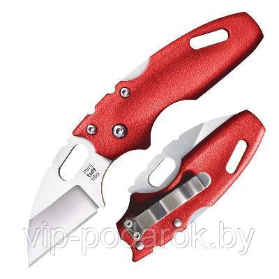 Нож складной Cold Steel Mini Tuff Lite Plain Edge Red 20MTR