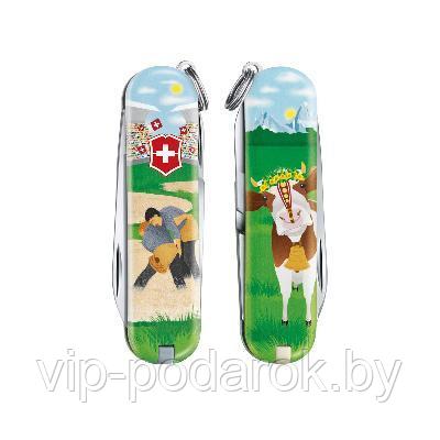 Нож складной Victorinox Swiss Wrestling 0.6223.L2009