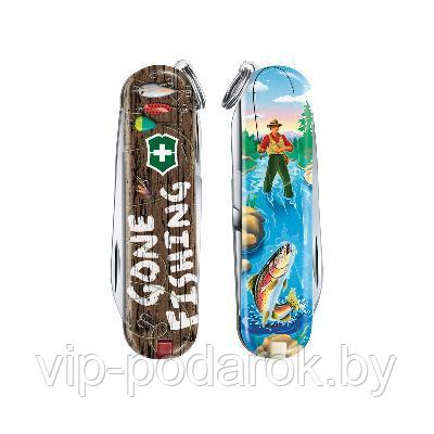 Нож складной Victorinox Gone Fishing 0.6223.L2005