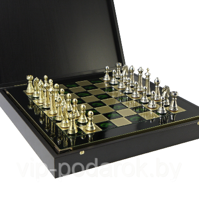 Шахматный набор Стаунтон (турнирные) MP-S-33-44-GRE - фото 1 - id-p135762361