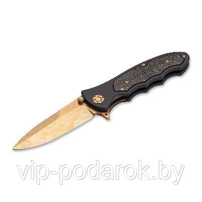 Нож складной Boker Leopard Damast III Collection 110227DAM